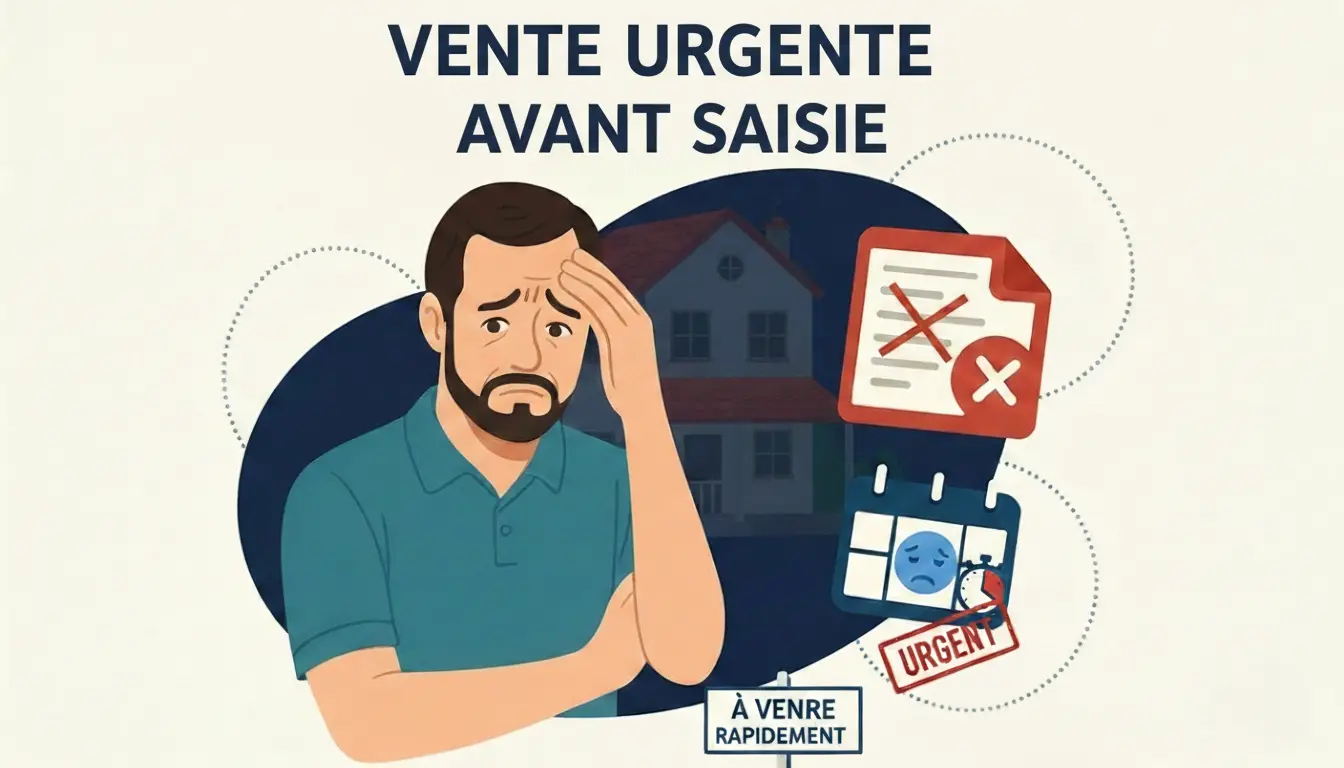 vente urgente avant saisie
